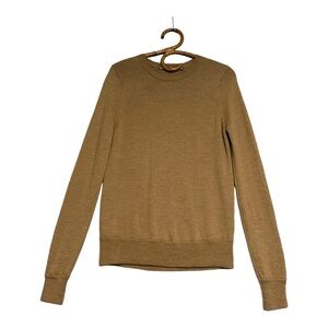 Icebreaker |‎ Tan Merino Wool Sweater Size XS